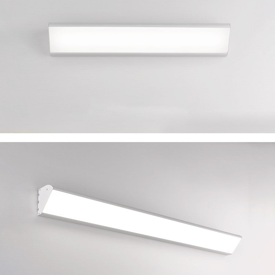 Zeitgenössische industrielle wasserdichte Aluminium rechteckige Rahmen Acryl LED Wandstrahler Lampe für Außenpatio