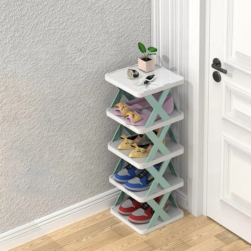 Sandsberg | Mehrschichtiger Schuhregal Lagerorganisator