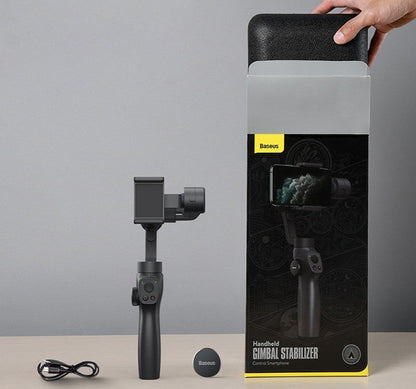Sandsberg | Handheld Bluetooth Selbstauslöser-Stick mit Drei-Achsen-Stabilisierung, automatischer Bewegungsverfolgung, Panorama- und Mehrwinkelaufnahme