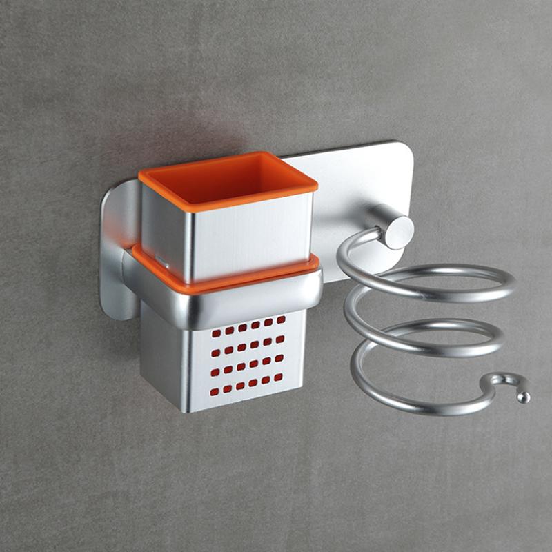 Sandsberg | Bad Aluminium Multifunktionaler Haartrocknerhalter