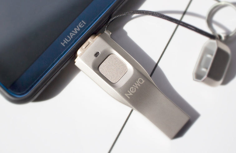 Sandsberg | USB3.0 Fingerabdruckverschlüsselung USB-Flash-Disk mit APP-Management-System, für Geschäfts-/persönliche Datensicherheit