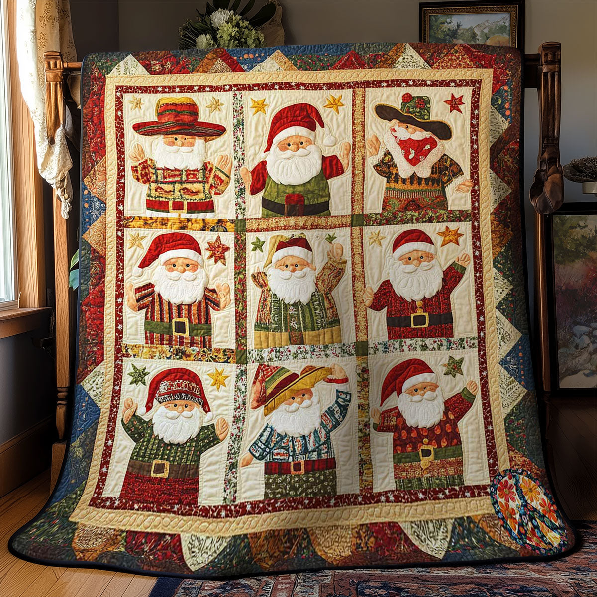 Fiesta Santa Steppdecke