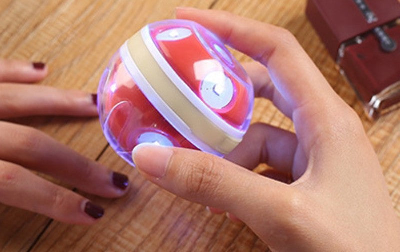 Sandsberg | 6cm tragbare wiederaufladbare kabellose UV-Sterilisationslampe & LED-Nagellampe, mit physikalischer Sterilisation, Umgebungslicht und USB-Ladeanschluss, für Arbeit, im Freien und Nägel