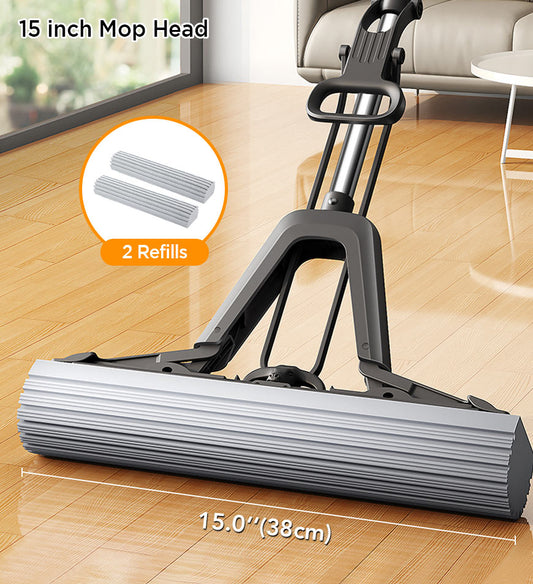 Ein-Klick-Presse-Freisprech-Waschschwamm-Mops Z169