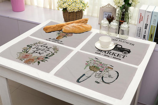 Frühling Zeit Tischsets