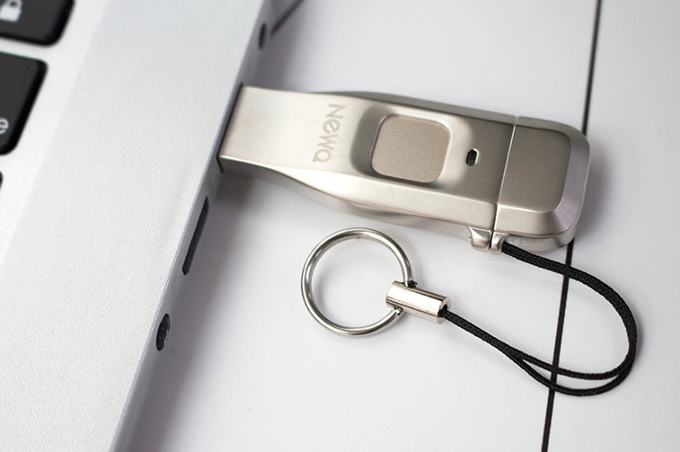 Sandsberg | USB3.0 Fingerabdruckverschlüsselung USB-Flash-Disk mit APP-Management-System, für Geschäfts-/persönliche Datensicherheit