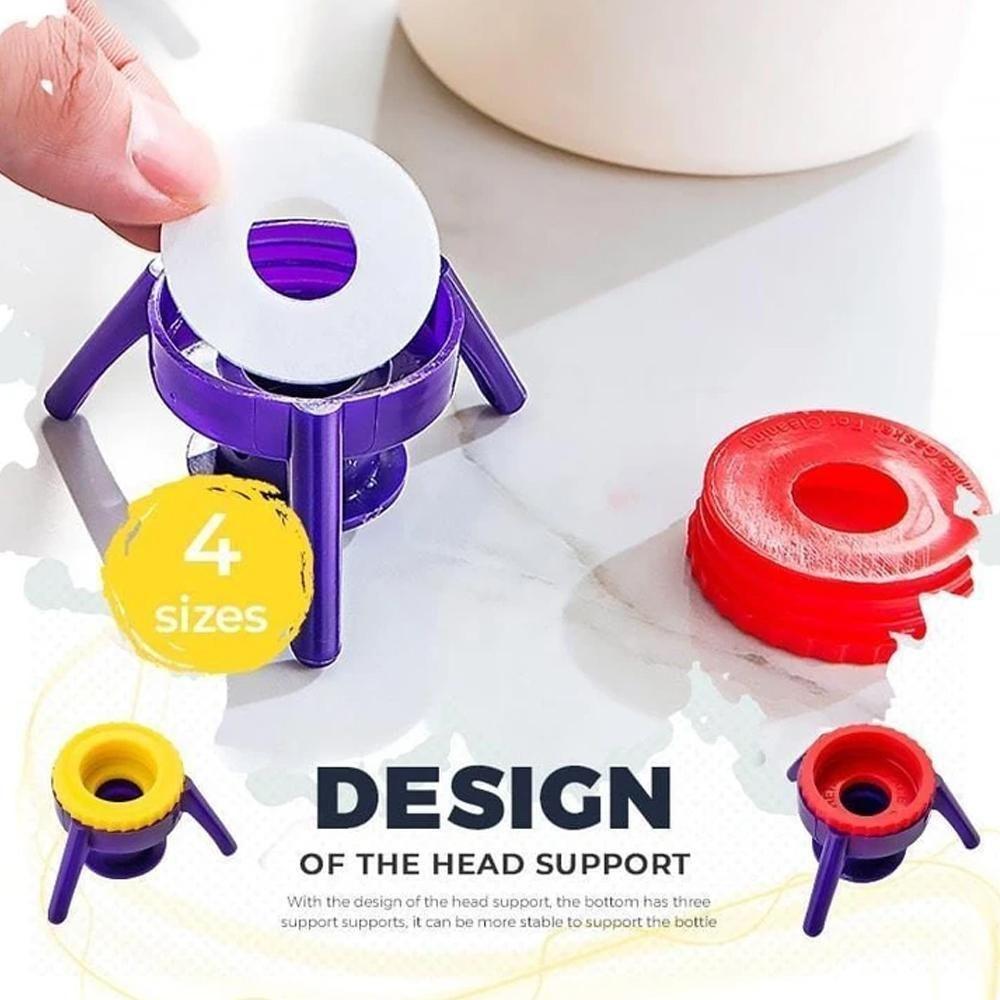 Sandsberg | Auslaufsicheres Flaschenentleerungsset (6 PCS/Set)