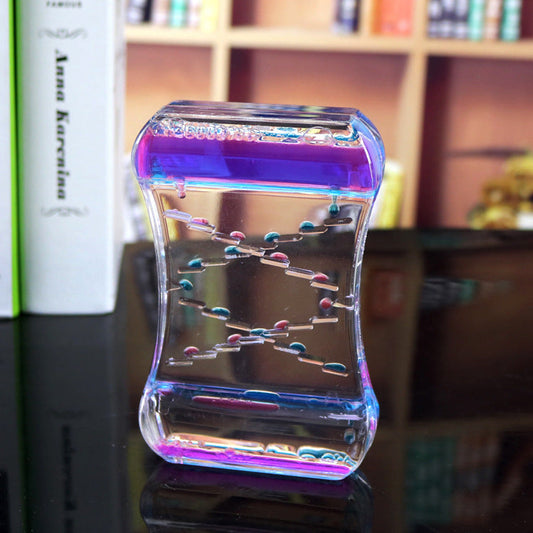Kreative Kreuzfahrt Flüssigkeit Sanduhr Quicksand Timer Ins Wohnzimmer Büro Ornamente Schreibtisch Tischdekorationen Wohnkultur