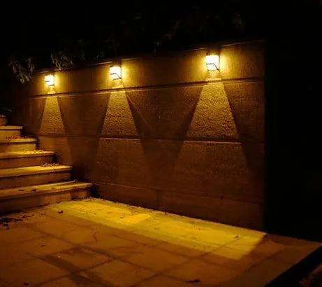 Sandsberg | Solar Wandleuchte mit LED – Moderne Außenbeleuchtung für Garten & Terrasse, Wandlampen