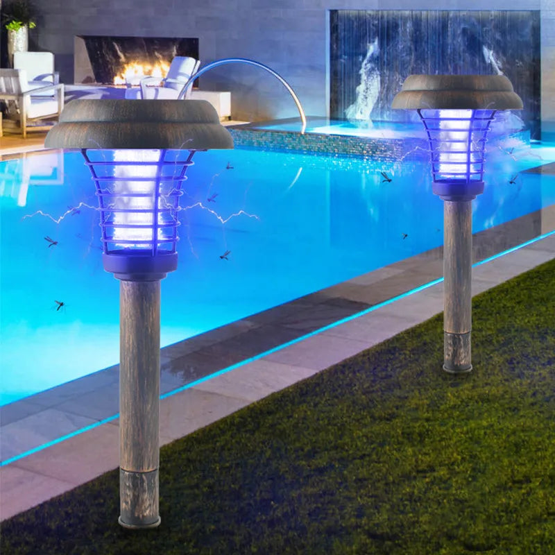 Sandsberg | Solar Gartenleuchte mit Insektenvertreiber - LED Outdoor Lampe für Terrasse & Garten