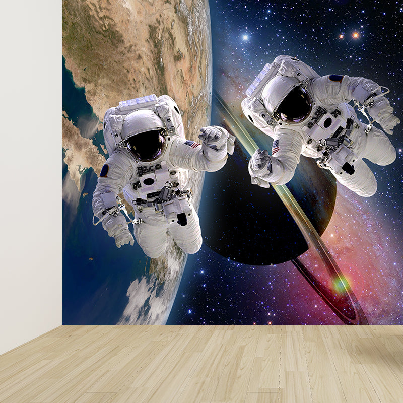 Großes Space Shuttle Wandbild Tapete Dekorative fiktive Wohnzimmertapete