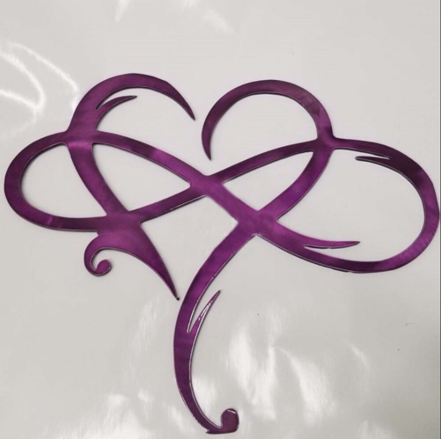 Unendlichkeitsherz Wanddeko | Symbol der ewigen Liebe