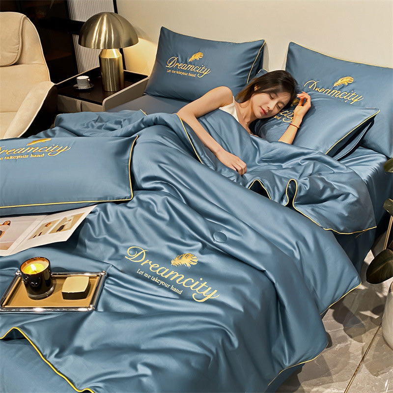 Einfacher Eis-Seiden-Quilt