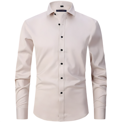Sandsberg I Atmungsaktives, hoch elastisches Anti-Falten-Hemd