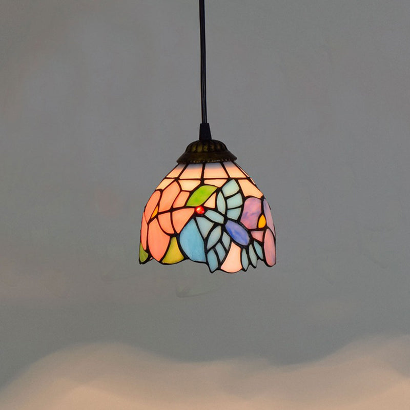 Esszimmer Beleuchtung Fixtures Tiffany, Buntglas Libelle Decken Pendelleuchte