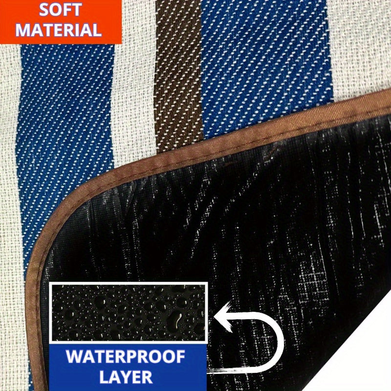 Wasserdichte Camping-Picknickmatte – Perfekt für Frühling und Sommer Outdoor-Strandaktivitäten