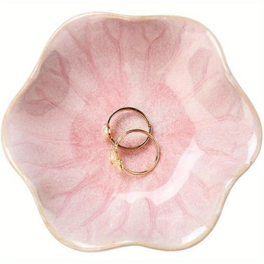 LotusTray - Eleganter Schmuckhalter in Blumenform
