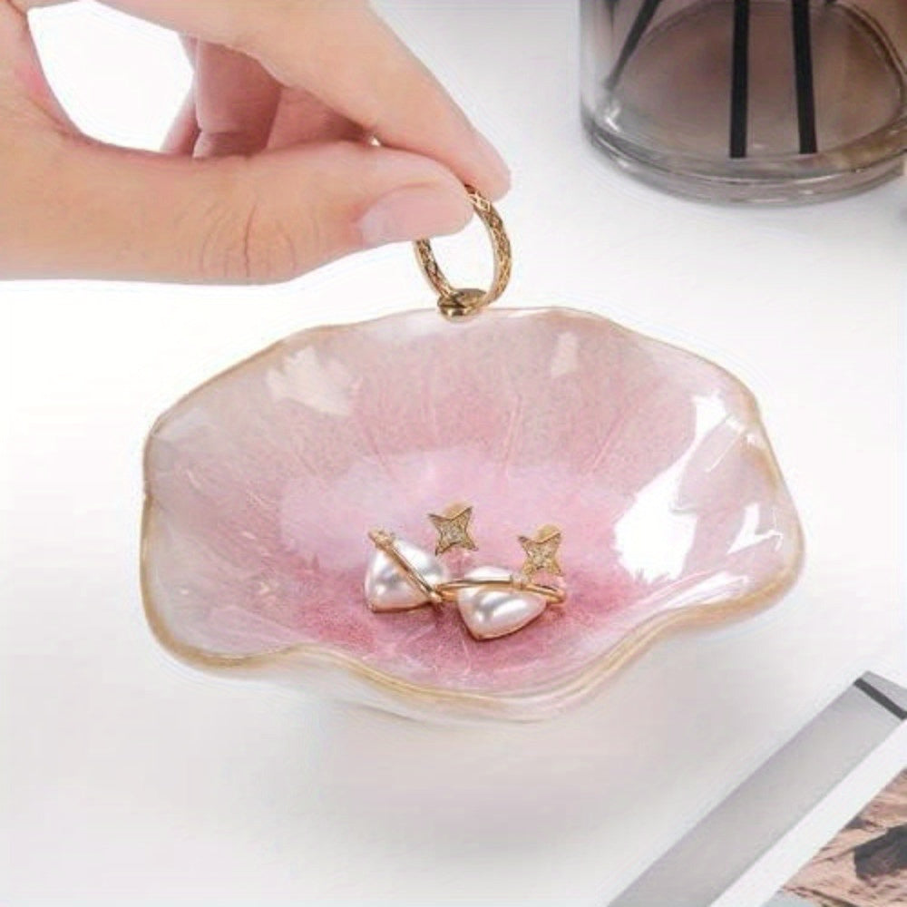LotusTray - Eleganter Schmuckhalter in Blumenform