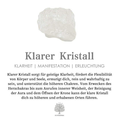 Sandsberg | Natürliche Kristall-Amethyst-Heilungs-Halskette - Lyra