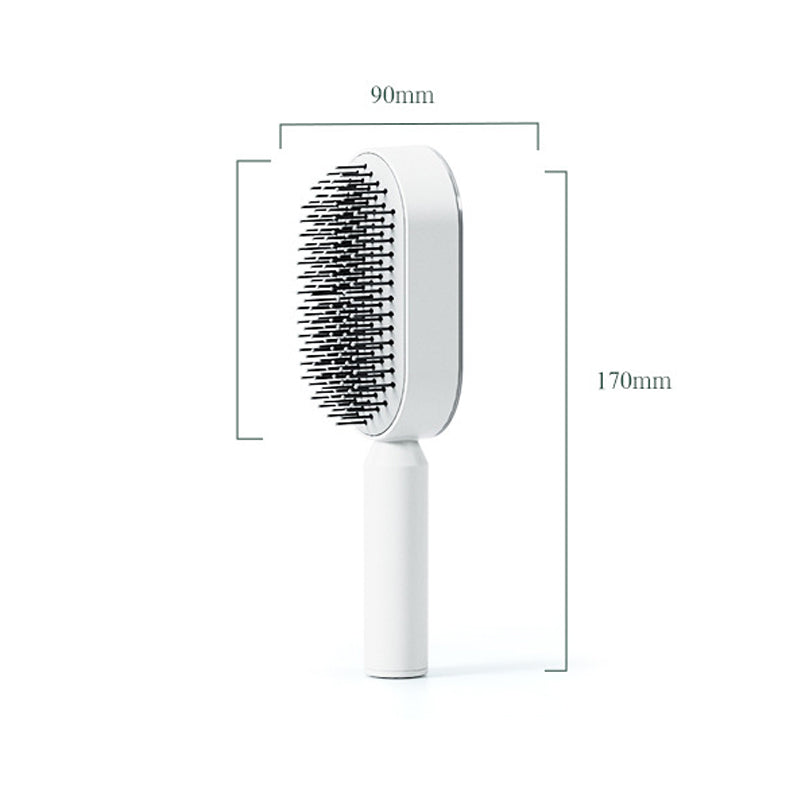 Selbstreinigende 3D-Haarbürste