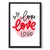 Circle of Love Gerahmter Kunstdruck