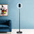 Schwarzer Rundspiegel Beleuchtung Modernist Metallisch LED Dimmbar Füll Flush Licht
