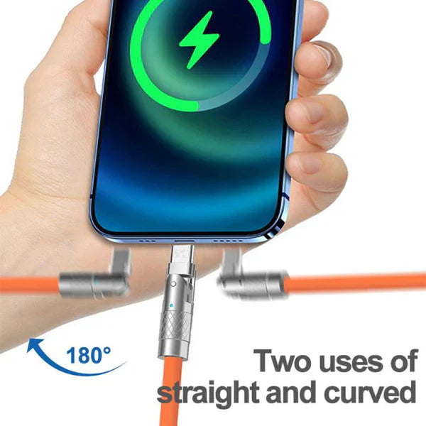 180° drehbares Schnelllade-Kabel