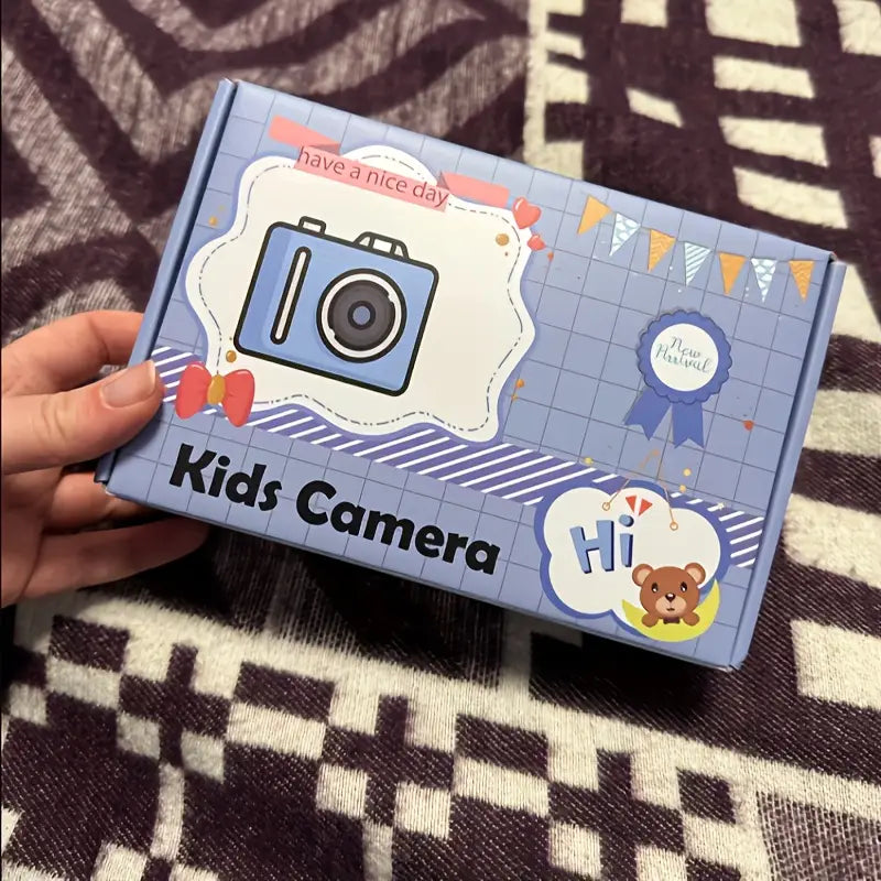 Sandsberg | SnapKid Sofortbildkamera für Kinder – 1080P HD Foto & Video mit Druckpapier & USB-Ladegerät