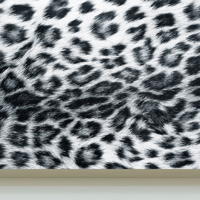 Sandsberg | Donkere kleur moderne wandmuur sticker grote dierenprint wandbekleding voor woonkamer