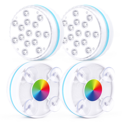 Sandsberg | Unterwasser LED Licht mit Fernbedienung – RGB Multicolor Poolbeleuchtung für Badezimmer und Teiche