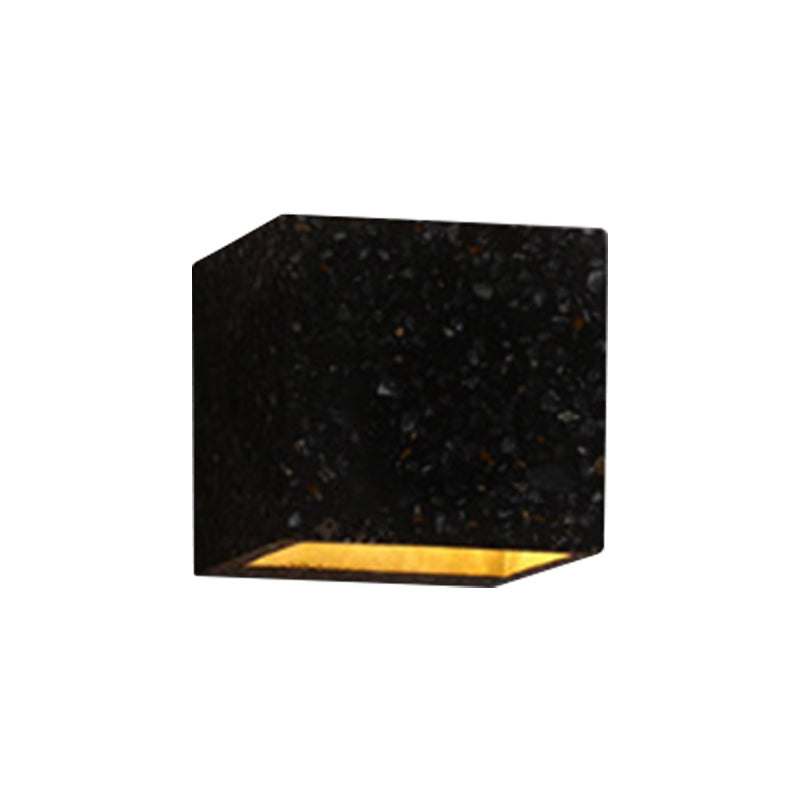 Sandsberg | Nordic Style Cubic Up Down Wandlamp Terrazzo 1 Lamp Hotel Wandmontage Licht in Rood/Wit/Blauw