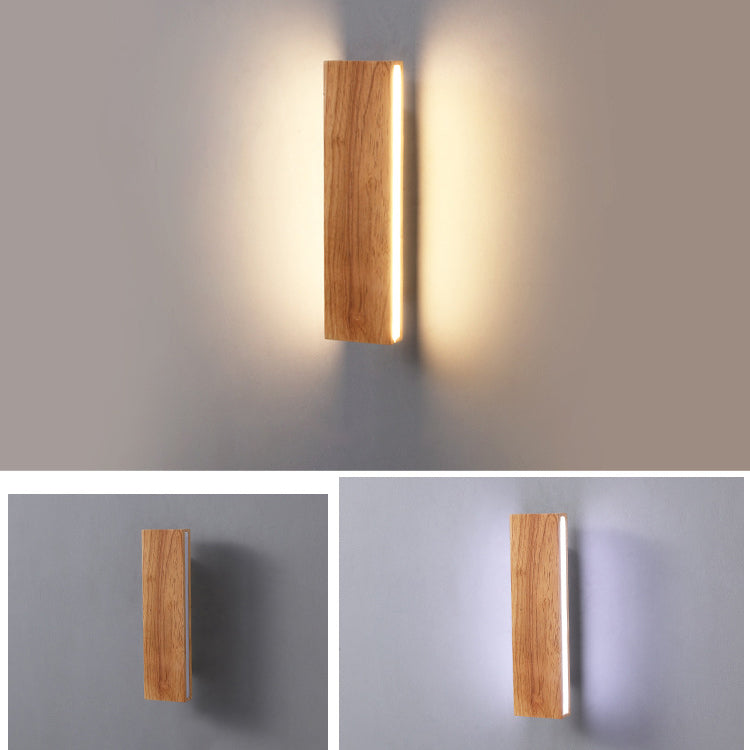 Sandsberg | OakBeam | Minimalistische Massivholz-LED-Wandlampe