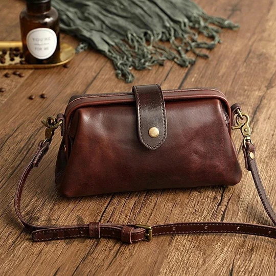 Echtes Leder Retro Handmade Tasche