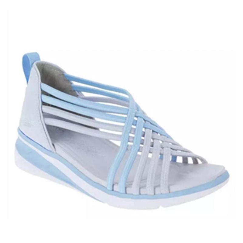 Geflochtene Fishmouth Sandalen für Damen