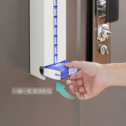 Sandsberg | Magnetische Wandhalterung für Taschentücher - Automatischer Nachfüllspender