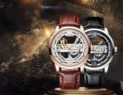 Sandsberg | Skeleton Tourbillon Ultra Dünne Automatische Mechanische Uhr