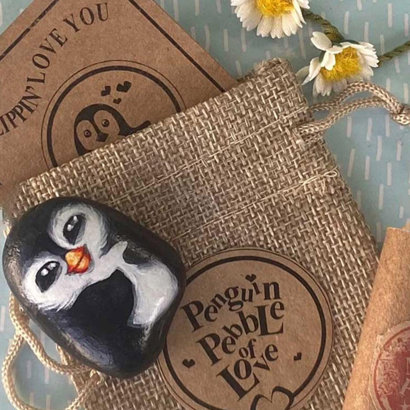 Lustiges Pinguin-Weihnachtsgeschenk