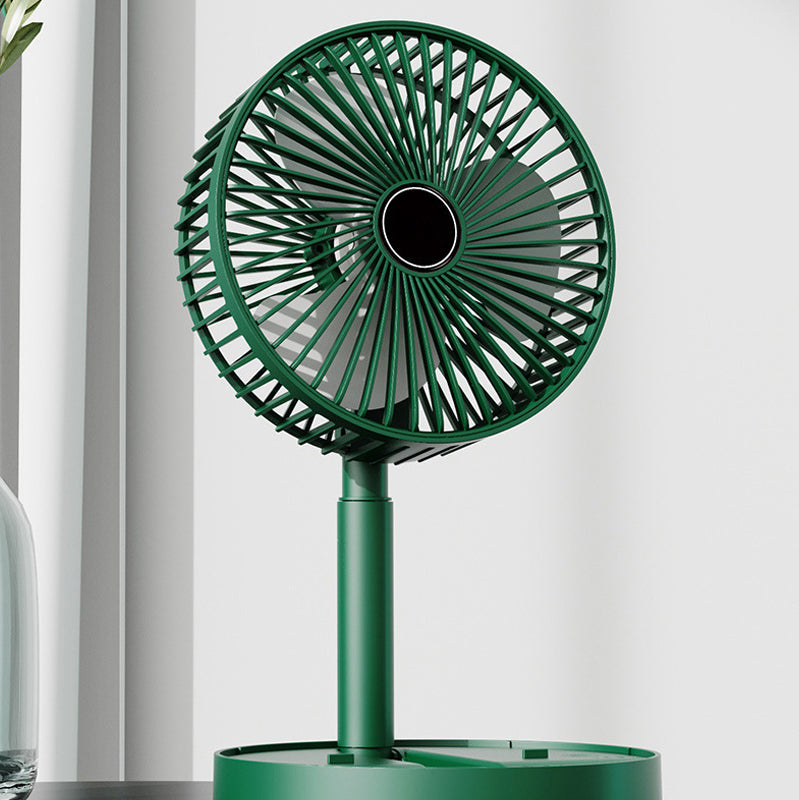 Wiederaufladbarer Faltbarer Teleskop-Tischventilator - Tragbar und Leise für Jede Sommeraktivität