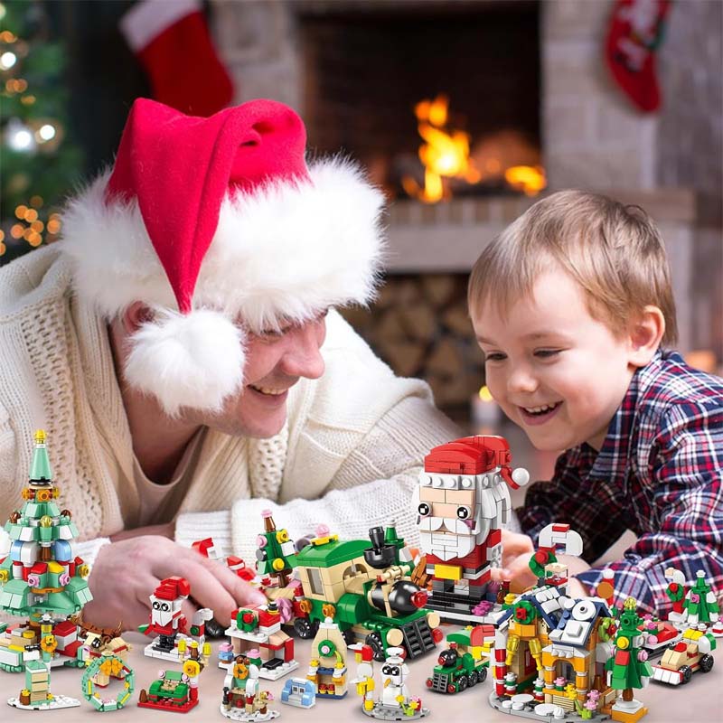 2024 Weihnachts-Bausteine Geschenkbox