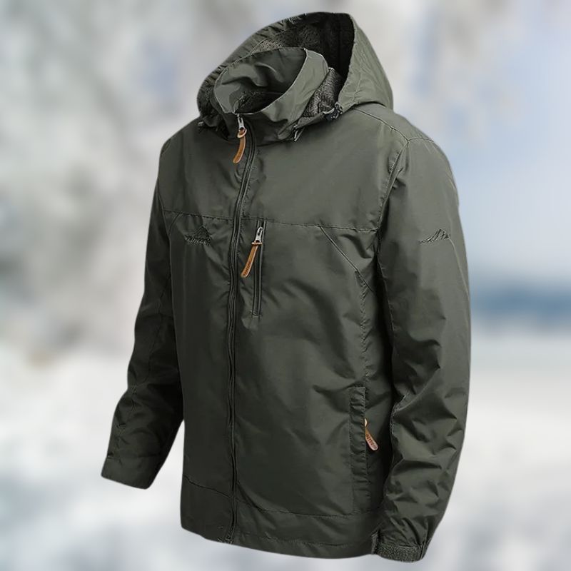 LAWRENCE | Herren Taktische Wasserfeste Jacke | Regenjacke Mit Kapuze | Wasserfeste Kleidung