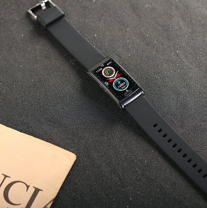 Sandsberg Smart Armband 3-Kanal-EKG Blutdruck Blutsauerstoff Blutzucker Schlaferkennung