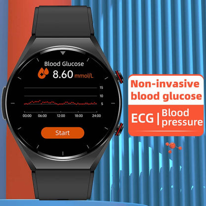 Sandsberg | One-Click Blutzucker Blutdruck Ekg/Ecg Hrv Herzüberwachung Suga Pro Gesundheits Smartwatch