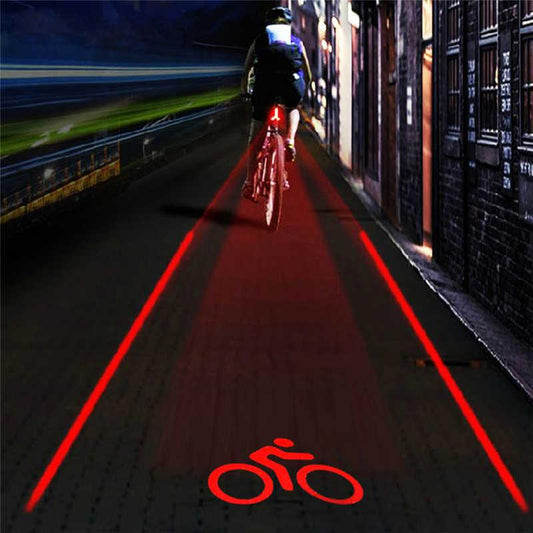 Sandsberg | Fahrrad Laser Projektion Rücklicht