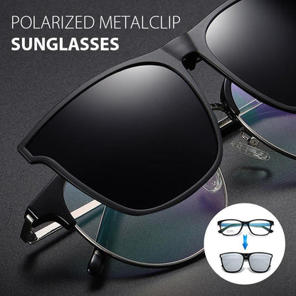 Sandsberg | Neue polarisierte Clip-On Hochklapp-Sonnenbrille