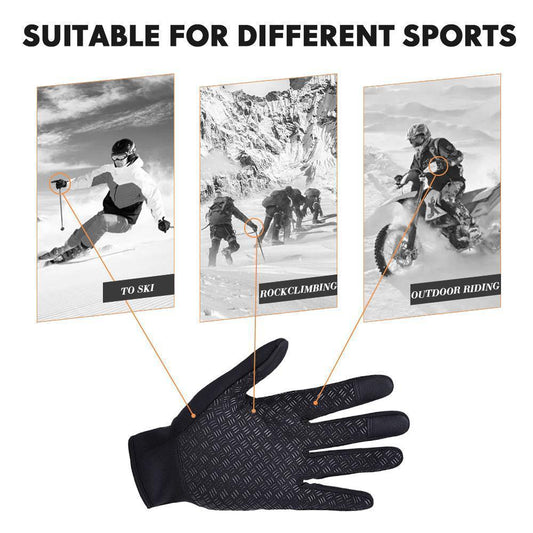 Warme Thermo Handschuhe Radfahren Laufen Fahren Handschuhe