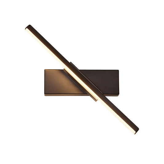 Sandsberg | Tricolor Dimmbare Wandleuchte mit Minimalistischer Form und 330° drehbarem Design, für Raum, Küche, Flur, Büro und mehr