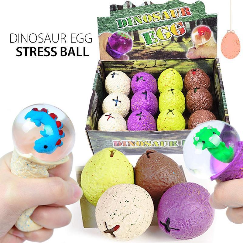Dinosaurier-Ei Quetschbares Stressabbau-Spielzeugball