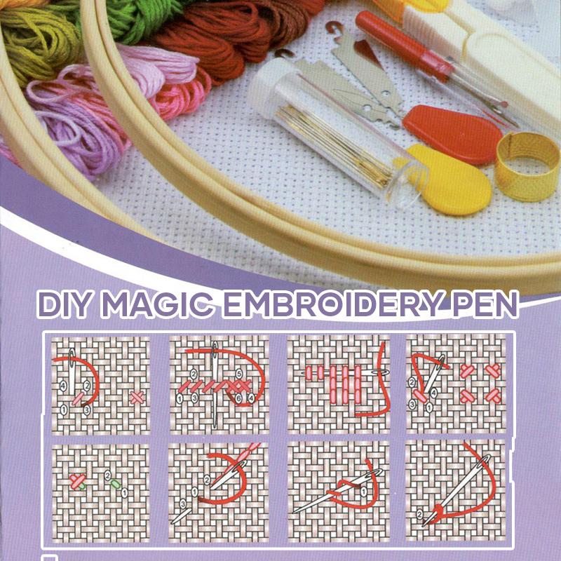 Sandsberg | DIY Magic Stickerei Stift Set Punch Nadeln