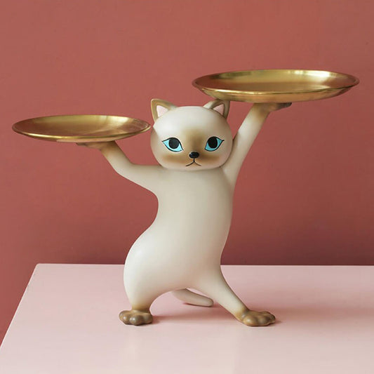Cat Tray | Süße Mini-Dekoration - Entzückende Akzente