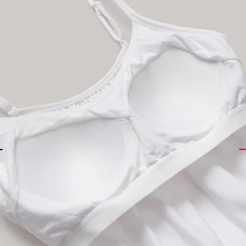 Locker Tanktop mit integriertem BH